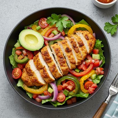 Chicken Fajita Salad
